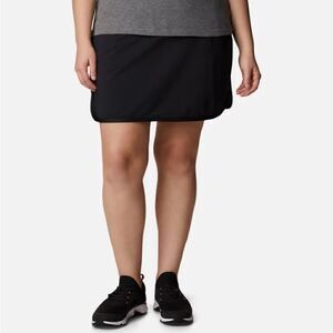 Columbia Women's Plus Size Sandy Creek Stretch Skort Black  short